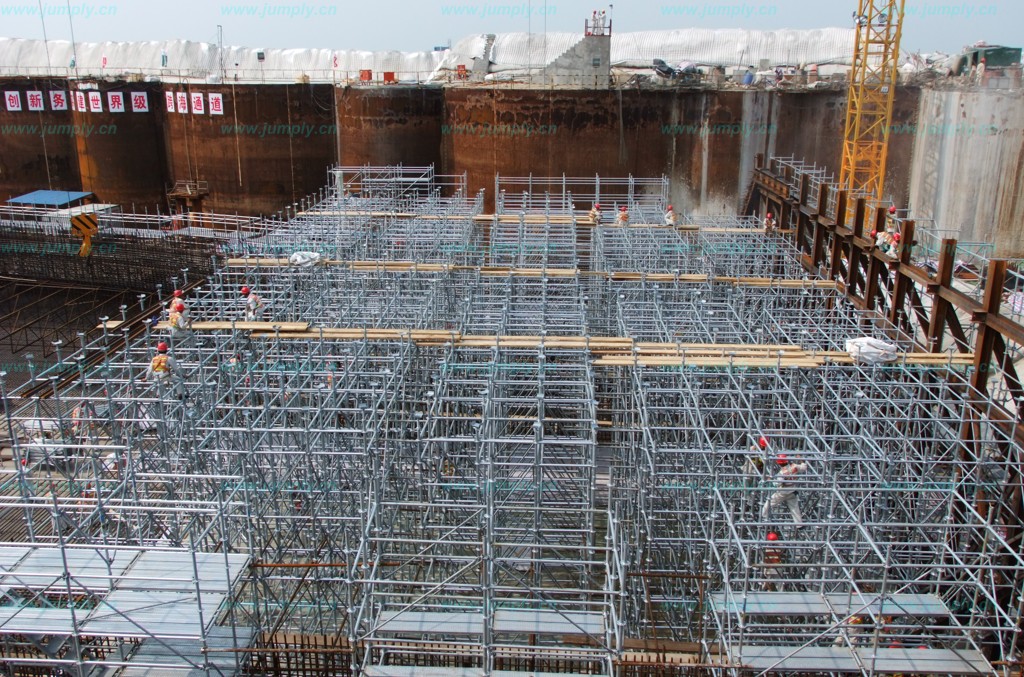 盤扣腳手架為什么在建筑之中如此盛行？